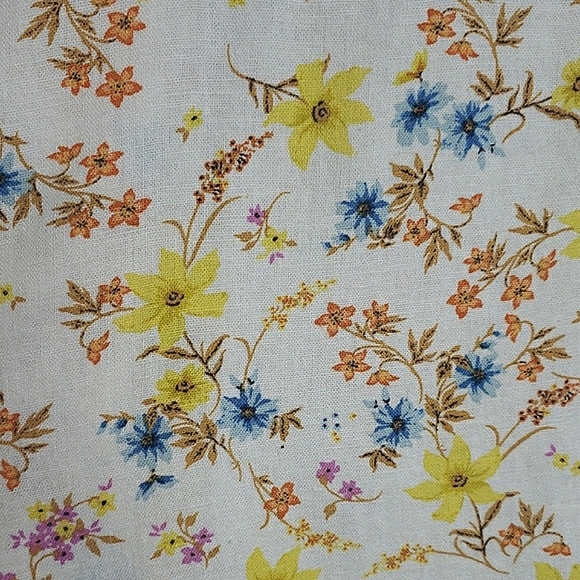 Old Navy Floral Spaghetti Strap Dress Pockets Linen Sustainable Flirty Feminine - Picture 7 of 15